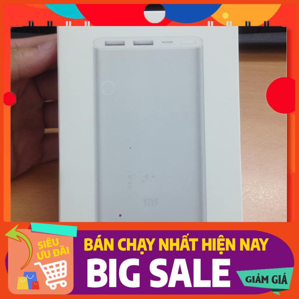 (XẢ HÀNG - NGHỈ BÁN) Pin sạc dự phòng Xiaomi. 10.000mAh Gen 2s Quick Charge 3.0 (fullbox)