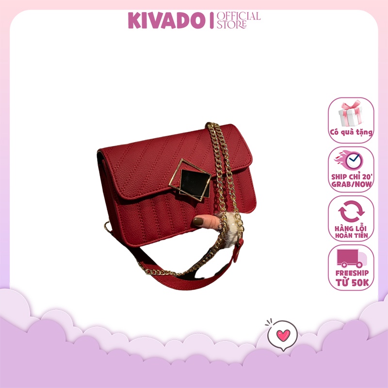 Túi xách nữ đẹp cao cấp đeo chéo kẹp nách cao cấp  KIVADO  giá rẻ TXN-067516