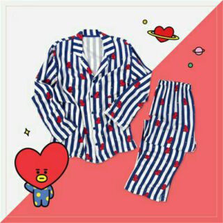 Bộ Pijama BTS Tata-BT21(kèm video ảnh thật+tặng card móc khóa bts)