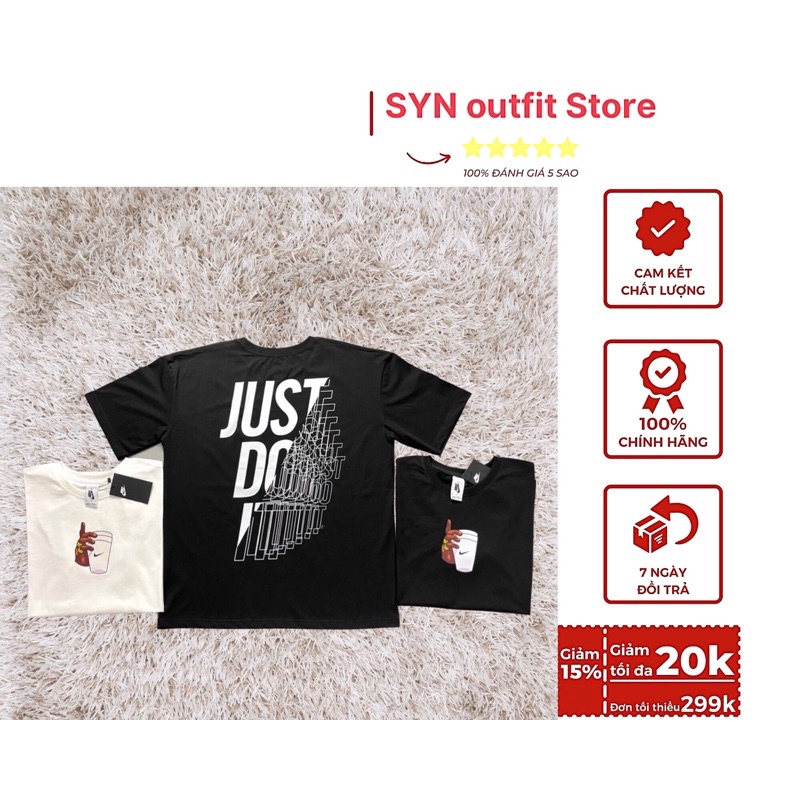 Áo Thun JUSt DO IT - Vải Cao Cấp Coton 100% {Free ship}