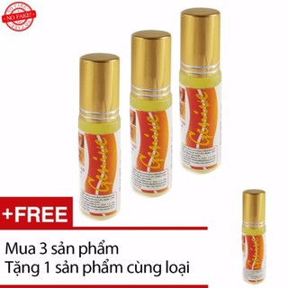 Combo 3 Serum kích thích mọc râu mọc lông mi mọc lông mày Genive + Tặng 1 Sản phẩm cùng loại