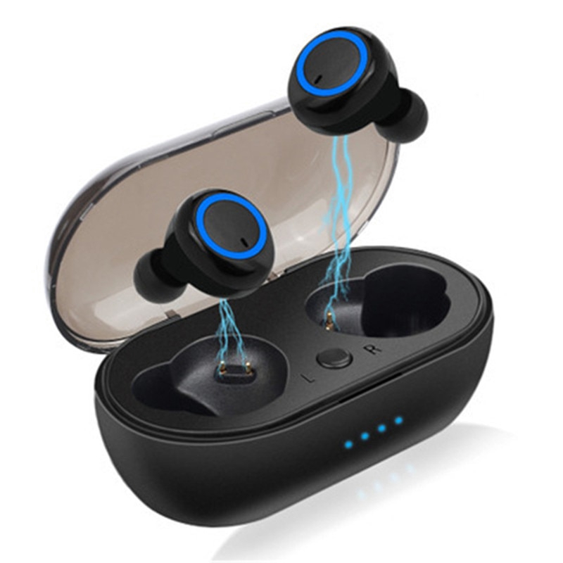 The best saleFone de Ouvido sem Fio Bluetooth V5.0/Headphone Earbud Esportivo com Microfone / Headset para iPhone/Xiaomi