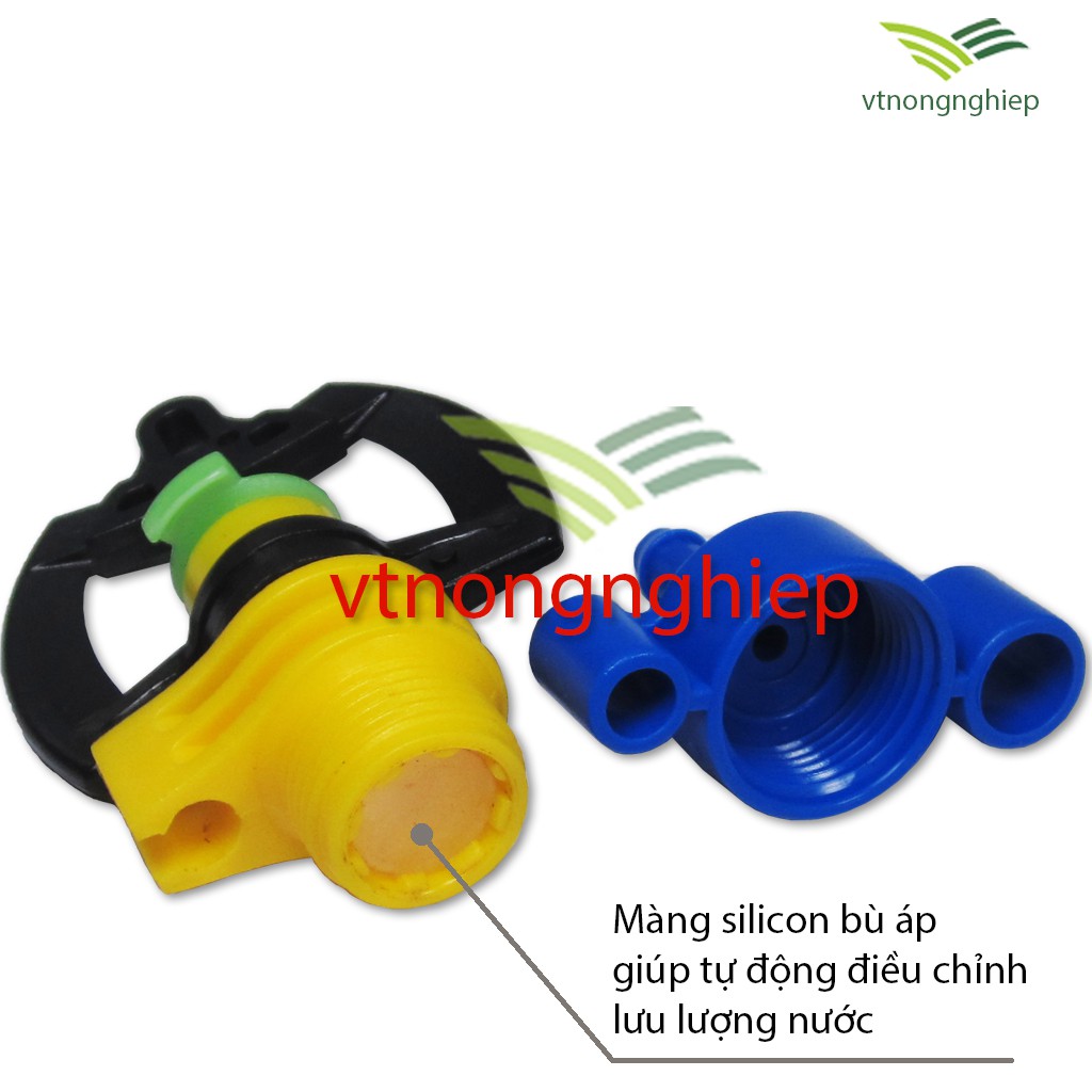 10 Béc tưới phun mưa bù áp BB-BA-92, lưu lượng 72, béc tưới cây, chuyên tưới gốc cây ăn trái - vtnongnghiep