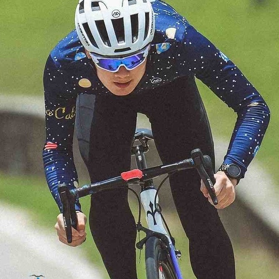 Áo dài tay xe đạp Nam chất Nỉ ấm Monton Lifestyle Spacecat