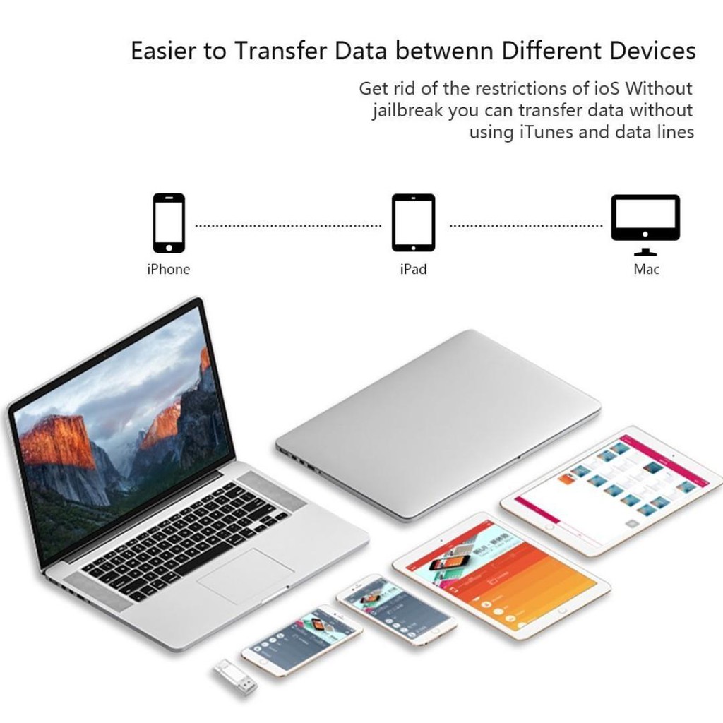 Bộ nhớ lưu trữ Flash Driver usb 3.0 64gb cho IOS Apple MFI