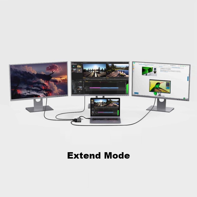 Đế Sạc Chuyển Đổi 12 Trong 1 Type C Sang HDMI 4K VGA RJ45 SD / TF Có Đầu Đọc Thẻ 3.5mm USB 3.0 Cho Màn Hình Gương Mở Rộng