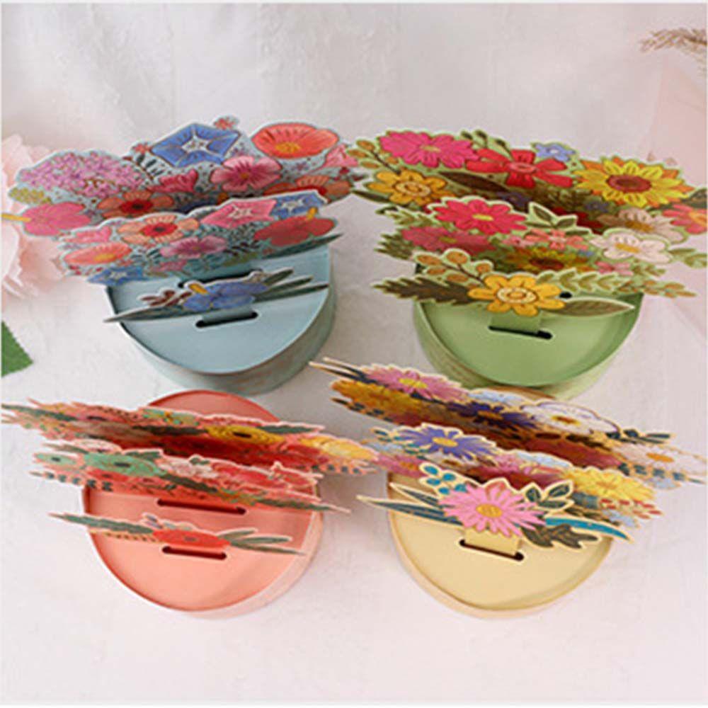 Thiệp Chúc Mừng Ngày Nhà Giáo Đính Hoa Handmade Xinh Xắn Thẻ