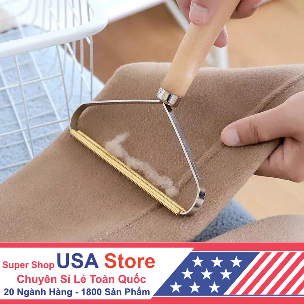 Dụng Cụ Cạo Lông Xù T7, Cạo Len Thừa, Vải Xơ Trên Bề Mặt Vải Tiện Lợi (Lưỡi Đồng Siêu Bén)