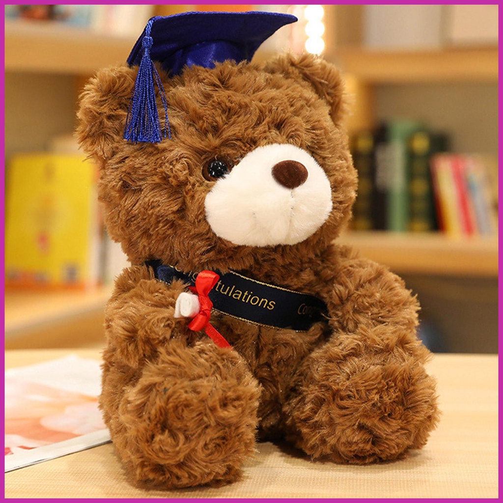 Gấu Nhồi Bông Dễ Thương Làm Quà Tốt Nghiệp