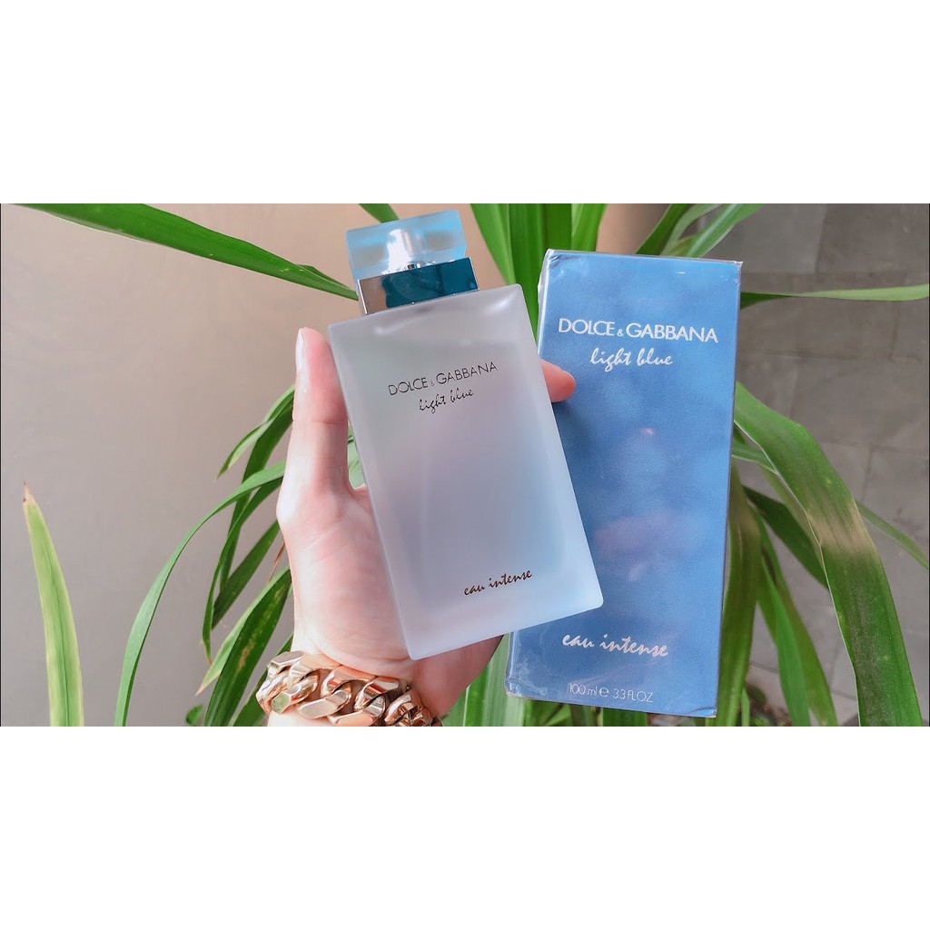 Nước hoa Light Blue EAU Intense tươi mát xanh dương