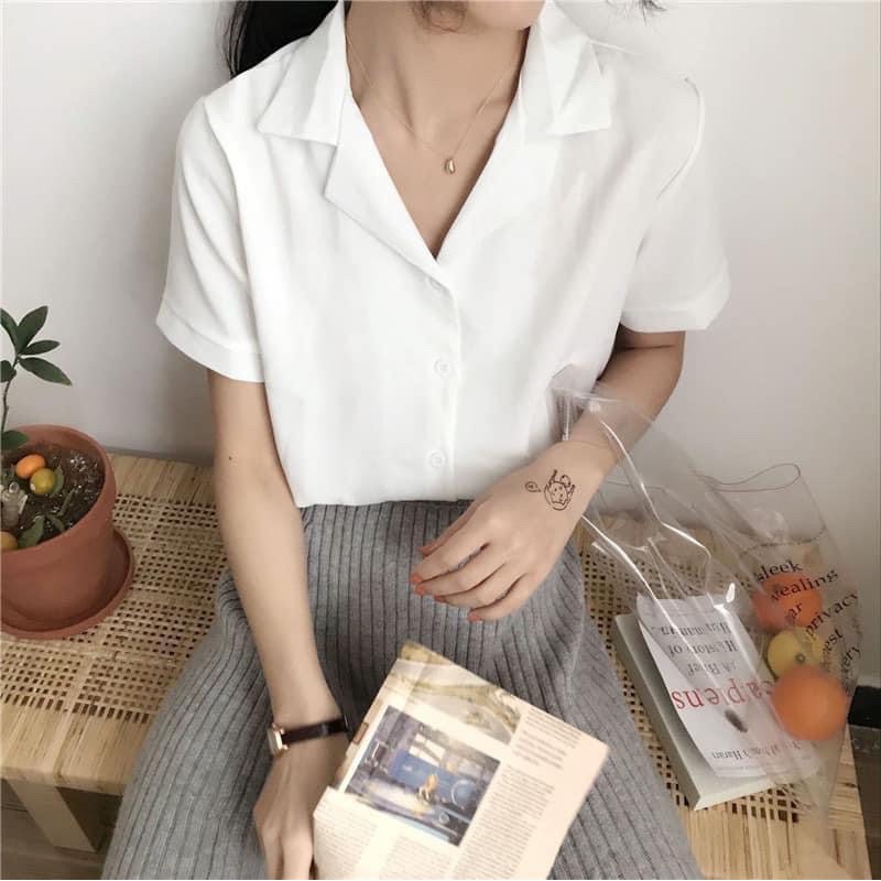 {TRẢ ORDER} Áo sơ mi cổ vest cực xinh | BigBuy360 - bigbuy360.vn