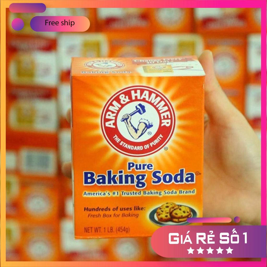 [FREESHIP] Bột Baking Soda Đa Công Dụng 454Gram Nhập Khẩu Mỹ