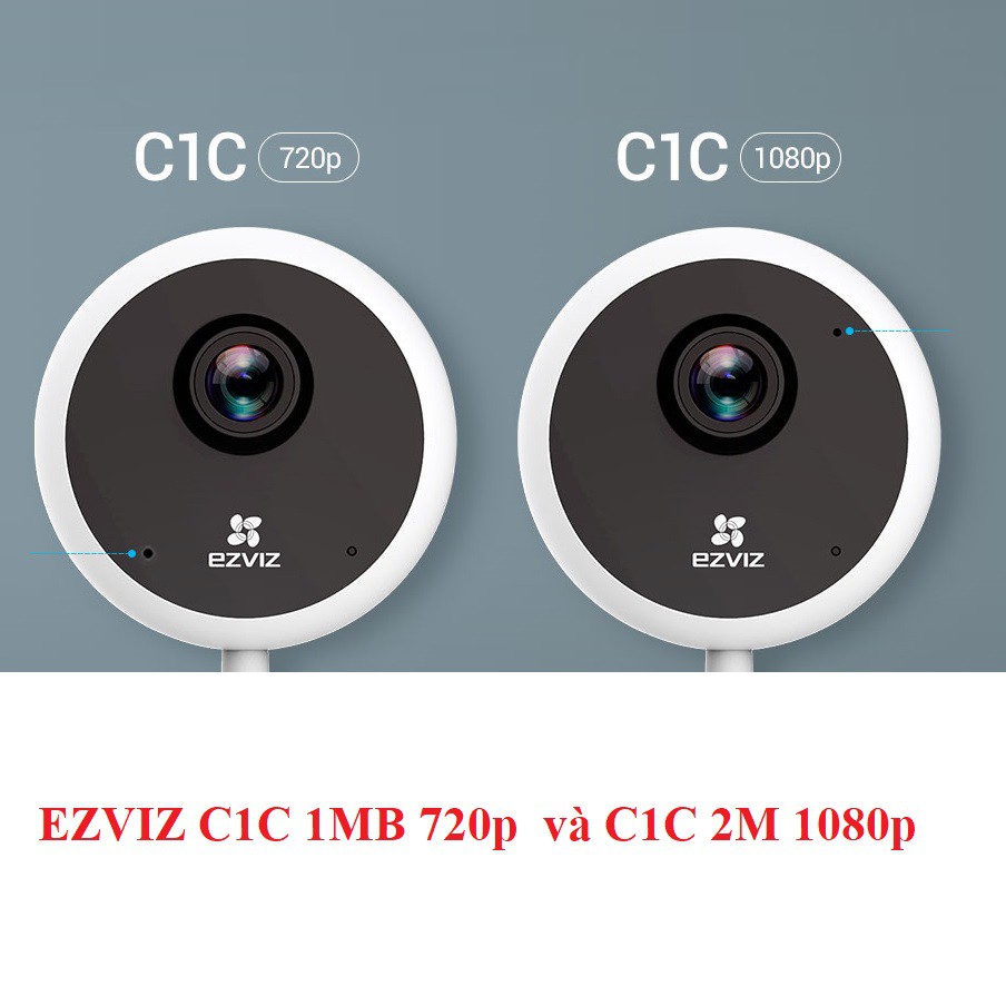 Camera IP Wifi Ezviz C1C 720P HD - Bảo hành chính hãng 12 thangs