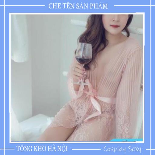 Áo choàng ngủ sexy, áo choàng đi biển ren quến rũ, gợi cảm, chụp ảnh studio, indoor Ivyshop ACR004 | BigBuy360 - bigbuy360.vn