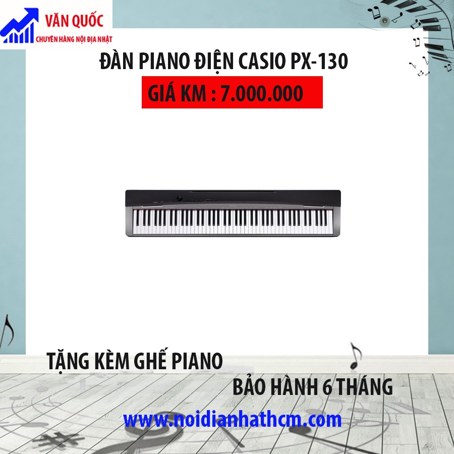 Đàn Piano Điện CASIO PX 130 hàng nội địa Nhật