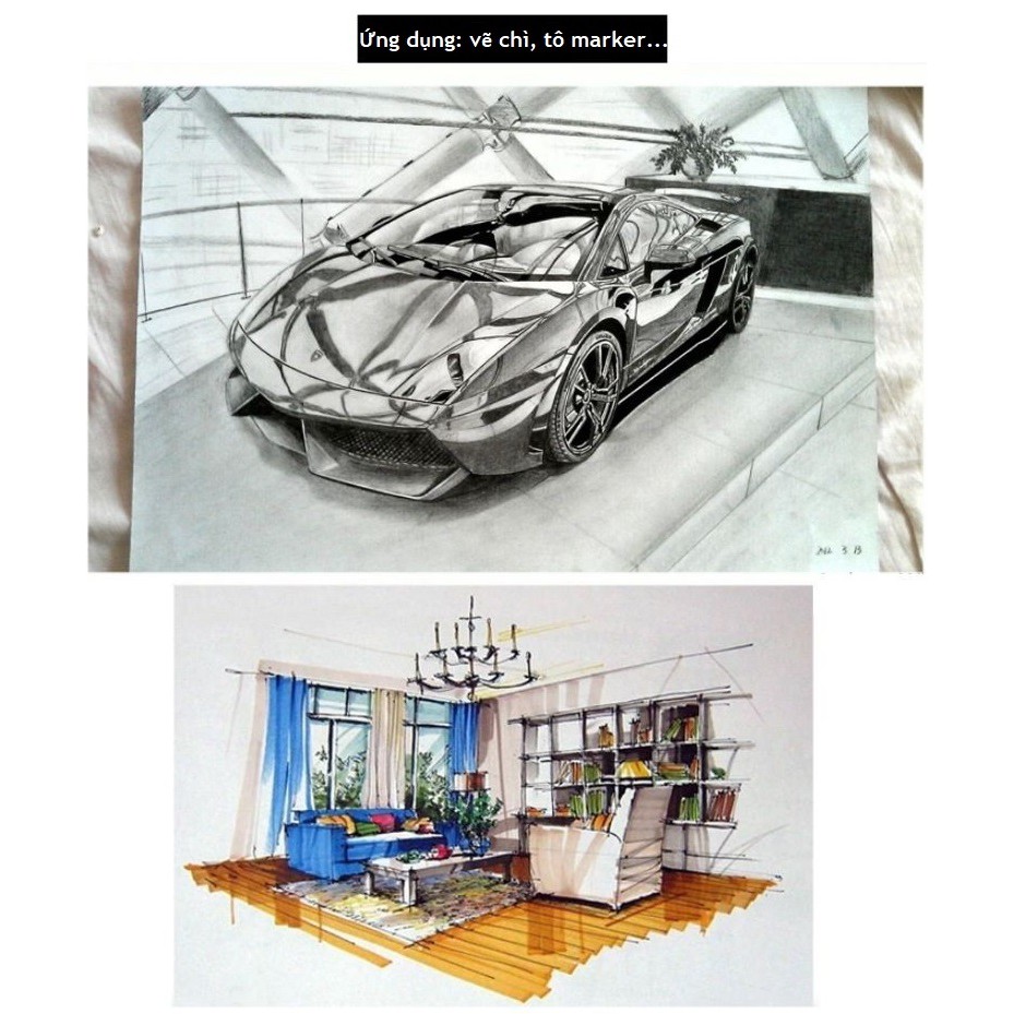 Pad Giấy Chuyên Vẽ Màu Marker Potentate 120gsm A5 A4 A3