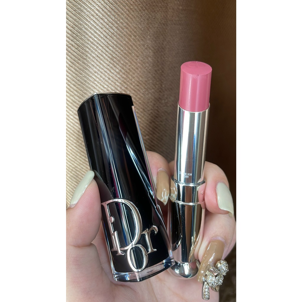 ( Mới ra 2022) Son Dior Addict 628 Pink Bow màu hồng đất