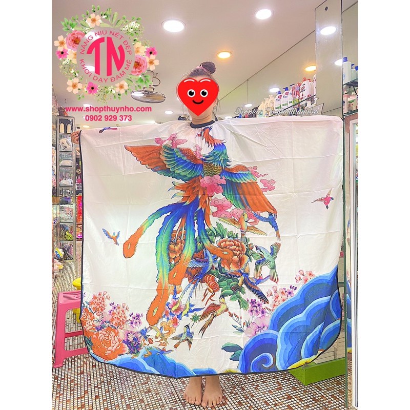 Áo choàng cắt tóc chống thấm nước cao cấp dành cho Salon, Barber