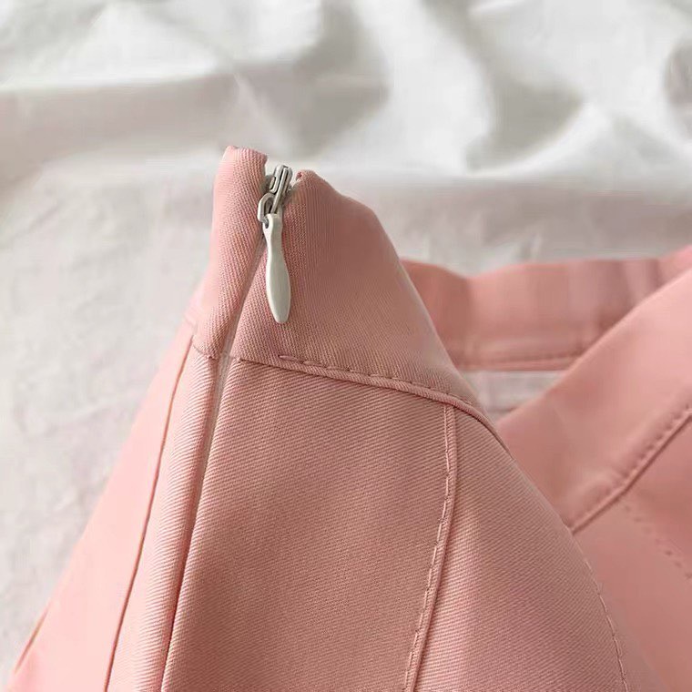 Chân Váy Xếp Ly, Áo phông Trắng Nữ, Crop Lệch Vai Free Zise Dưới 58Kg | BigBuy360 - bigbuy360.vn