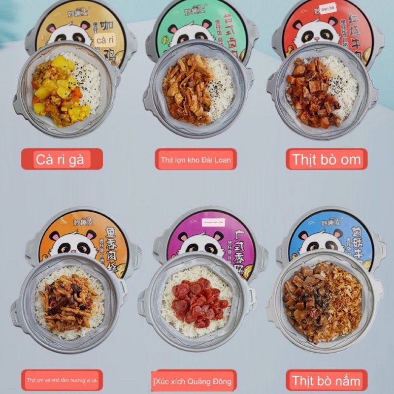 Cơm tự sôi chú gấu 5 vị