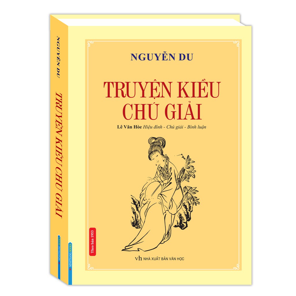 Sách - Truyện Kiều chú giải (bìa cứng) tặng Bookmark