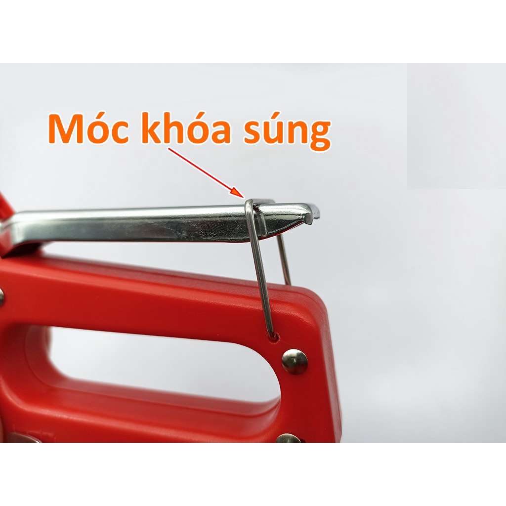 Súng bắn kim gỗ và giấy 4-8mm Okuma ST-707A&amp;S kèm đế kê đóng gáy sách