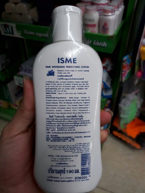 Kem dưỡng thể trắng da ISME 200ml