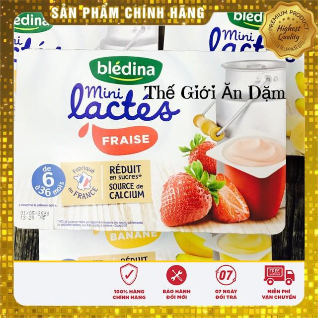 sữa chua Bledina Pháp 6m 12m ( Mẫu Mới)