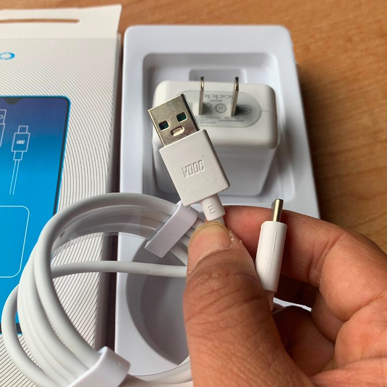 Bộ Sạc Nhanh Oppo Type C Vooc 4.0 R17 5V-4A  Zin Bảo Hành 6 Tháng