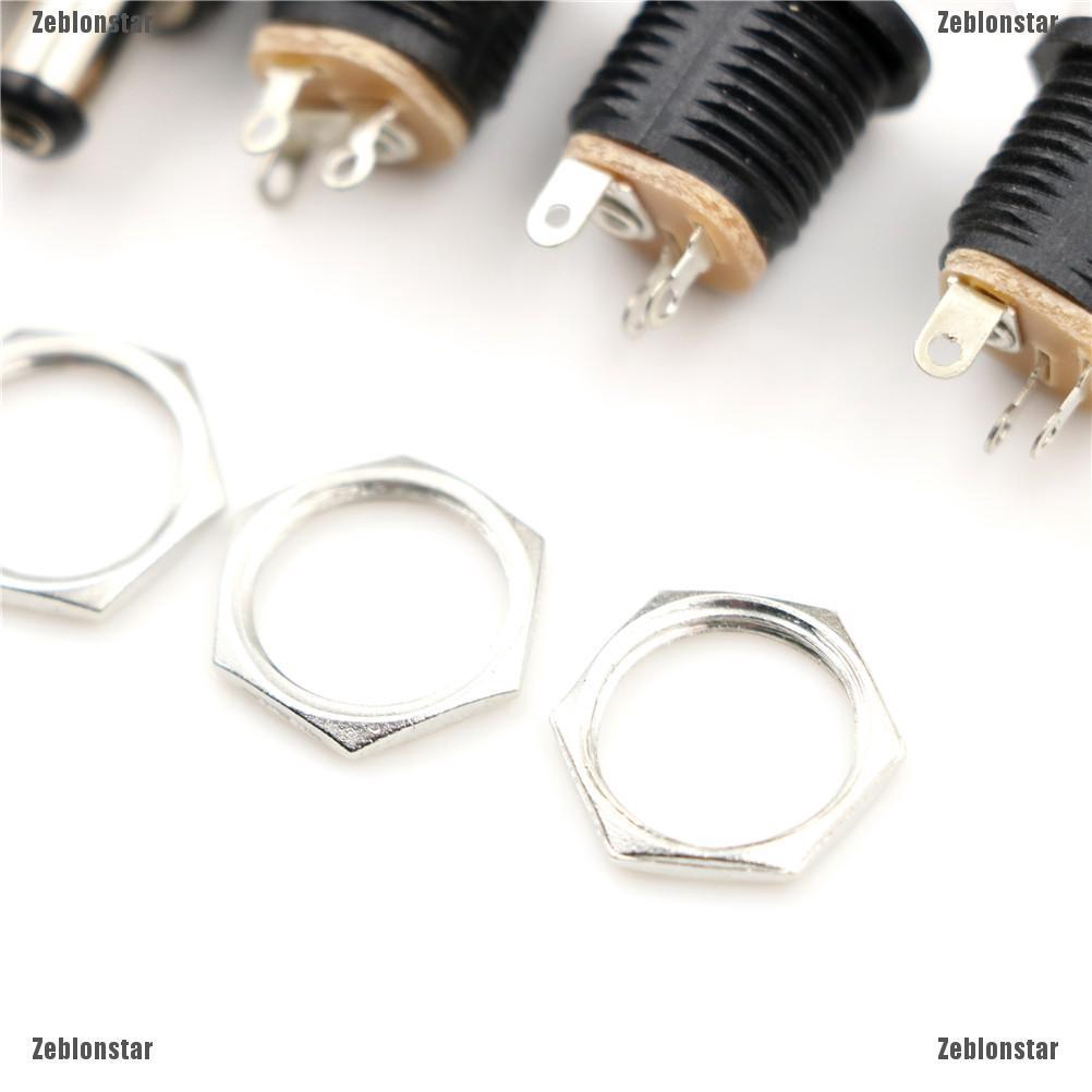 10 Đầu Kết Nối DC Đực 5.5Mmx2.1Mm