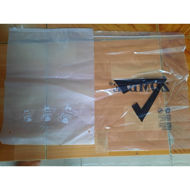 Sale 1kg Túi nilong khóa kéo  tiện dụng. Hàng cty