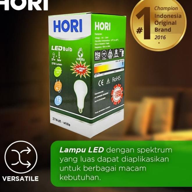 Bóng đèn LED HORI - 27 Watt - Màu trắng bán sỉ