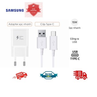 Bộ sạc kèm cáp Type C Samsung TA20EW Cho các dòng điện thoại samsung dòng điện A, S và Note các đời