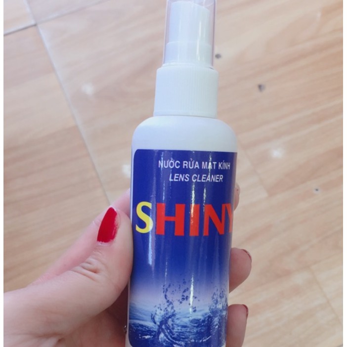 Dung Dịch Vệ Sinh Kính Mắt Shiny - Nước Rửa Kính Dạng Xịt - Tiện Dụng