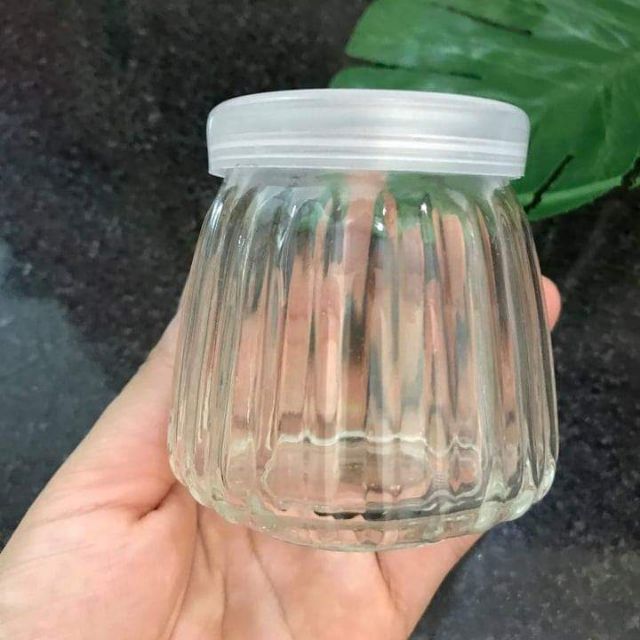 Hũ thủy tinh lượn sóng 100ml