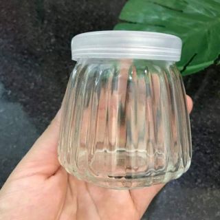 Hũ thủy tinh lượn sóng 100ml
