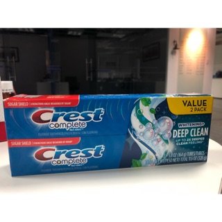 Kem đánh răng CREST COMPLETE WHITENING DEEP CLEEN 2X