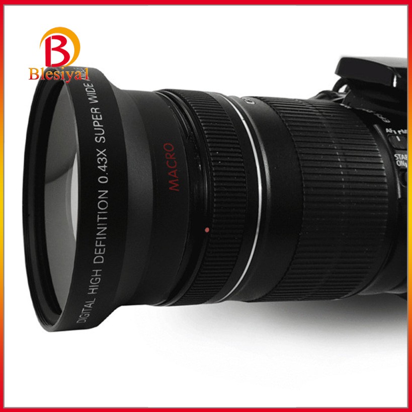 Ống Kính Góc Rộng 67mm 0.43x Cho Máy Ảnh Nikon Sony Canon Dslr Camera