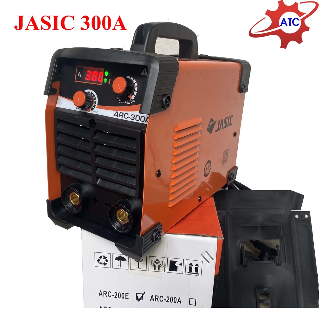 Máy hàn que Jasic Arc 300A hàn công trình - Máy hàn chuyên que 3.2 và 4.0 liên tục, tặng đầy đủ phụ kiện hàn