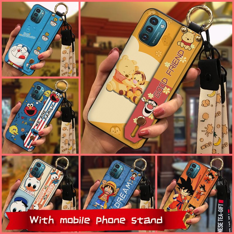 Phone Holder Cover Phone Case For Nokia G11/G21 Silicone Anti-dust Original New Cute TPU Fashion Design