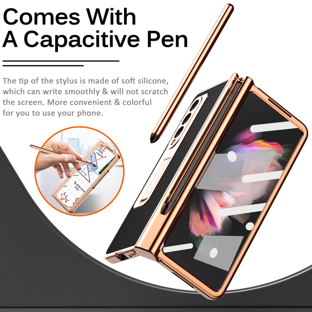 Bao Da Điện Thoại Nắp Gập Bảo Vệ Toàn Diện Cho Samsung Galaxy Z Fold 4 Galaxy Z Fold 4 2022