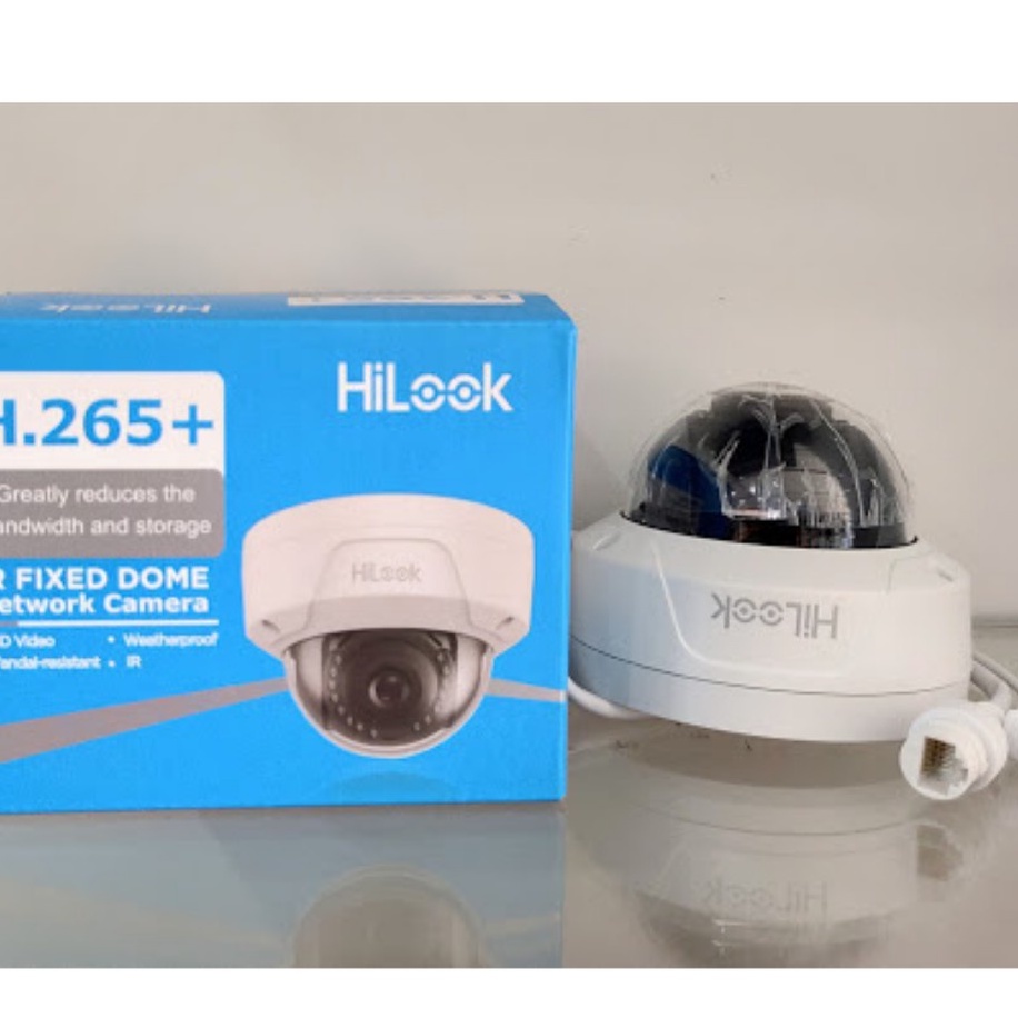 Camera IP Dome hồng ngoại 2.0 Megapixel HILOOK IPC-D121H - Hàng chính hãng