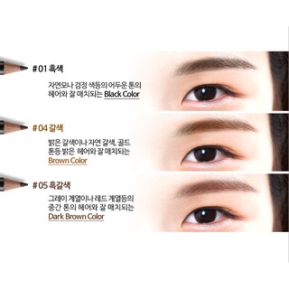 Chì Kẻ Mày Không Trôi Cao Cấp Vacci Eyebrow Pencil
