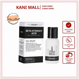 Tinh chất Tẩy da chết The Inkey List Beta Hydroxy Acid (BHA) 30ml