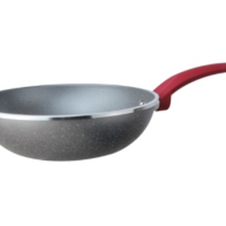 Chảo xào Kangaroo vân đá bạc đáy từ KG655S - 26cm
