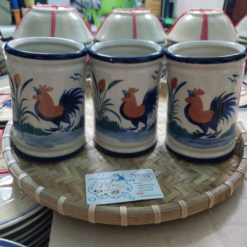🐓ỐNG ĐŨA GÀ CAO CẤP GỐM XƯA🐓 ĐẸP VÀ XINH