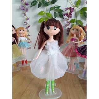 Búp bê chibi 23-26cm chân dài thay đồ được tóc xinh