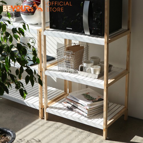 Kệ Gỗ Đa Năng Lò Vi Sóng Decor BEYOURs Oven Rack 4F Nội Thất Phòng Bếp Lắp Ráp Dễ Dàng