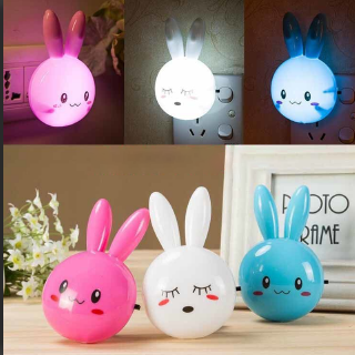 (Com 1234) Đèn ngủ LED thiết kế kiểu dáng đáng yêu có công tắc tiết kiệm năng lượng