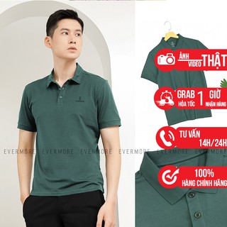 Áo Polo Nam Có Cổ EVERMORE Cao Cấp Chính Hãng| Chất Organic Cotton Cao Cấp Chống Nhăn Nhầu
